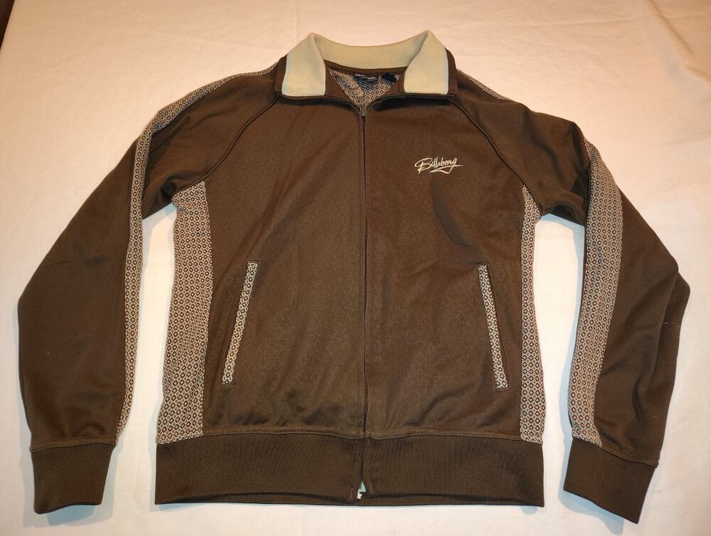 Rare BILLABONG Jacket Vintage Surfer/Skater Moto Retro Med Graphic Graffiti Back